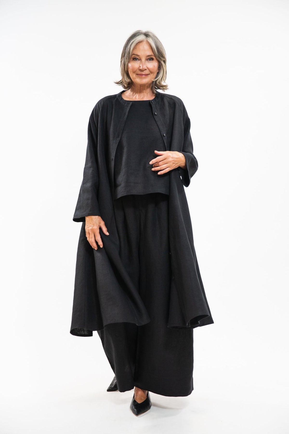 Eva’s Sunday - ‘Roma’ Jacket/Dress - Black