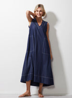 Z&P Denim Dress - Denim - LAST - Size S