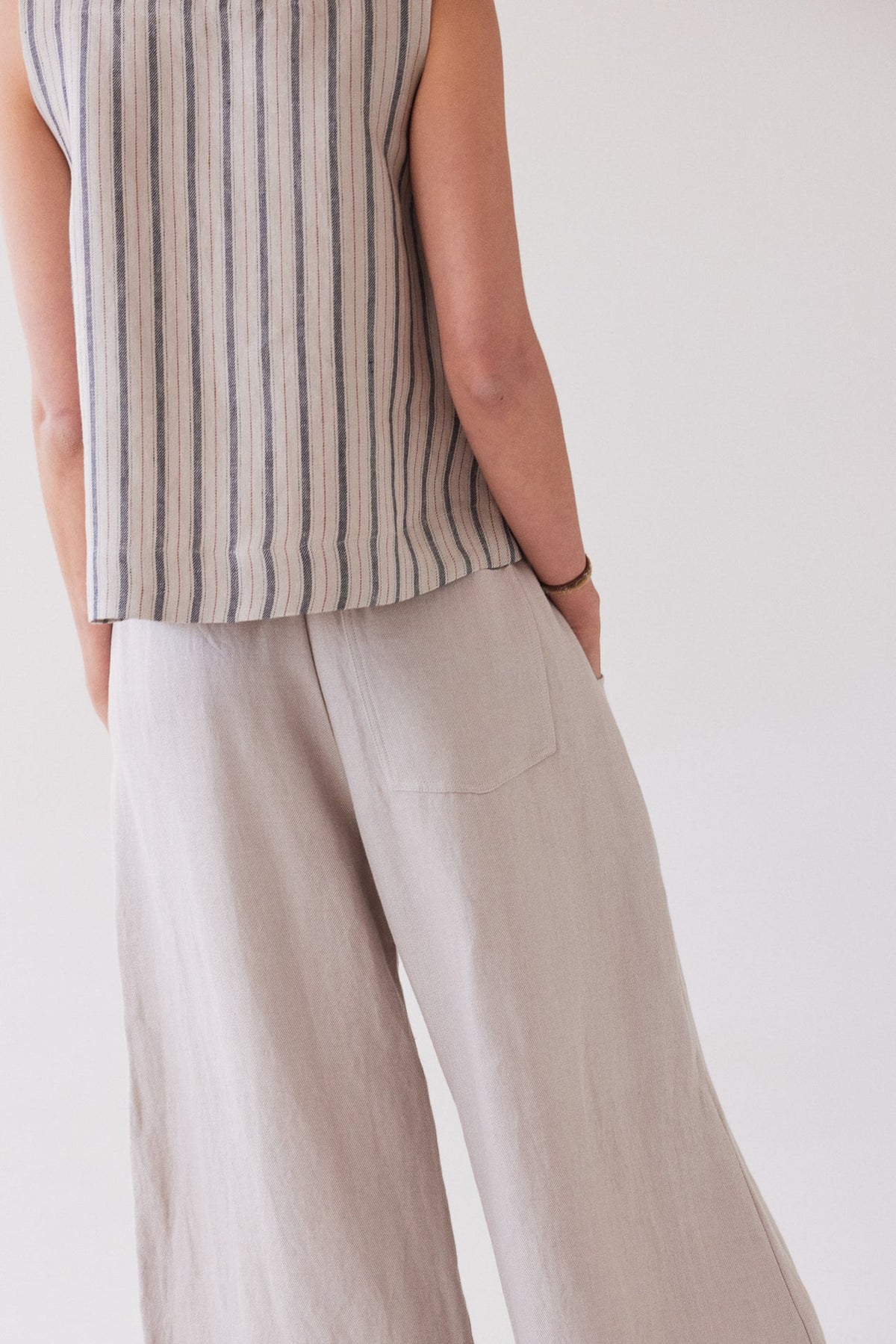 Eva’s Sunday - Oliver - Linen Pants - Stone