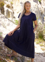 Z&P T-Shirt Dress - Navy