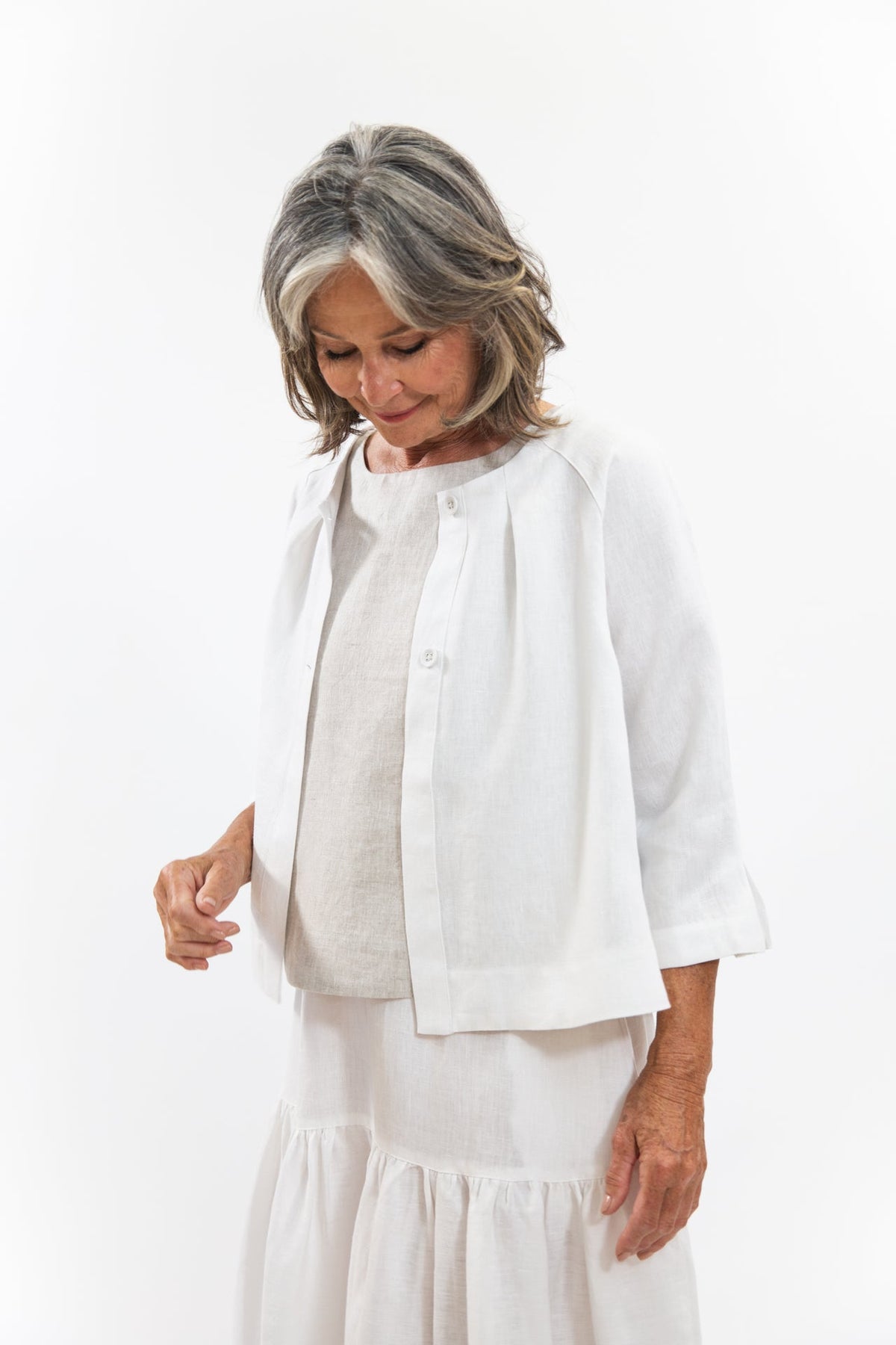 Eva’s Sunday - Cornelia Jacket - White