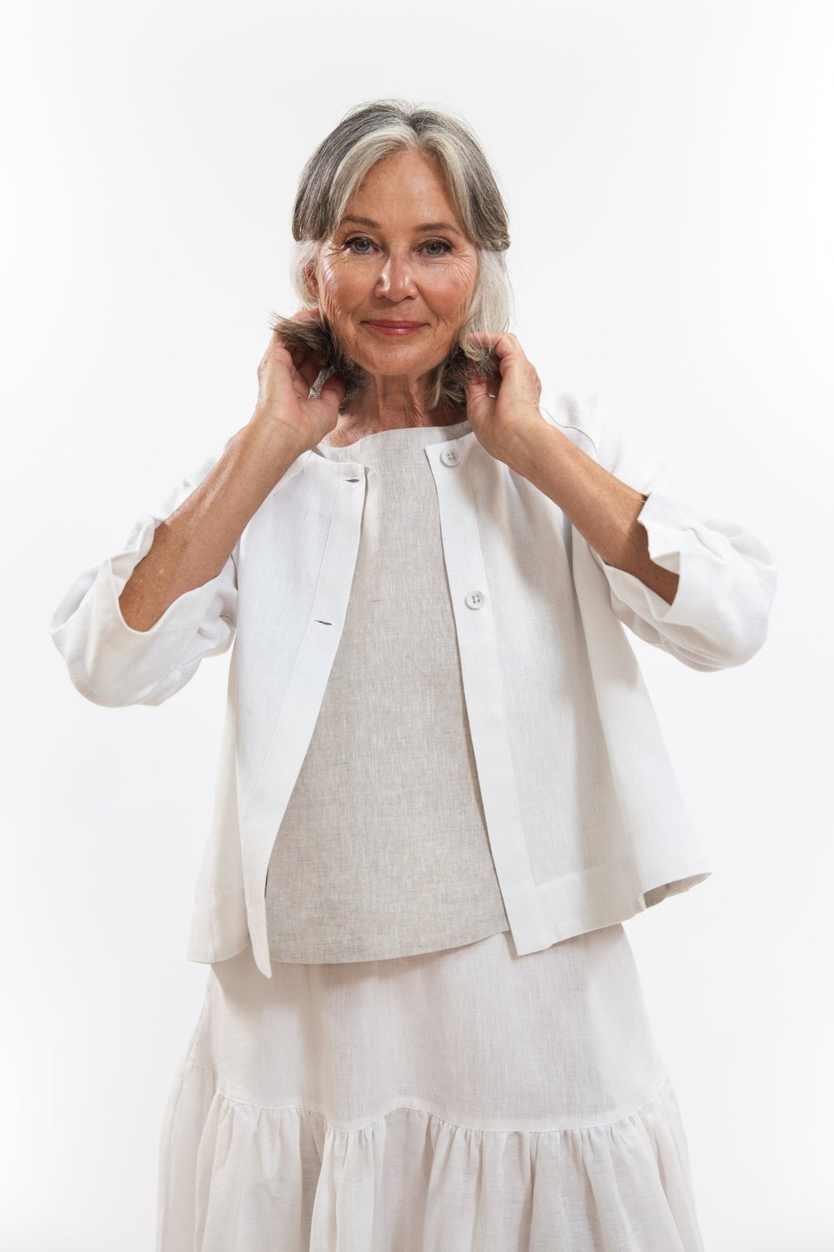 Eva’s Sunday - Cornelia Jacket - White