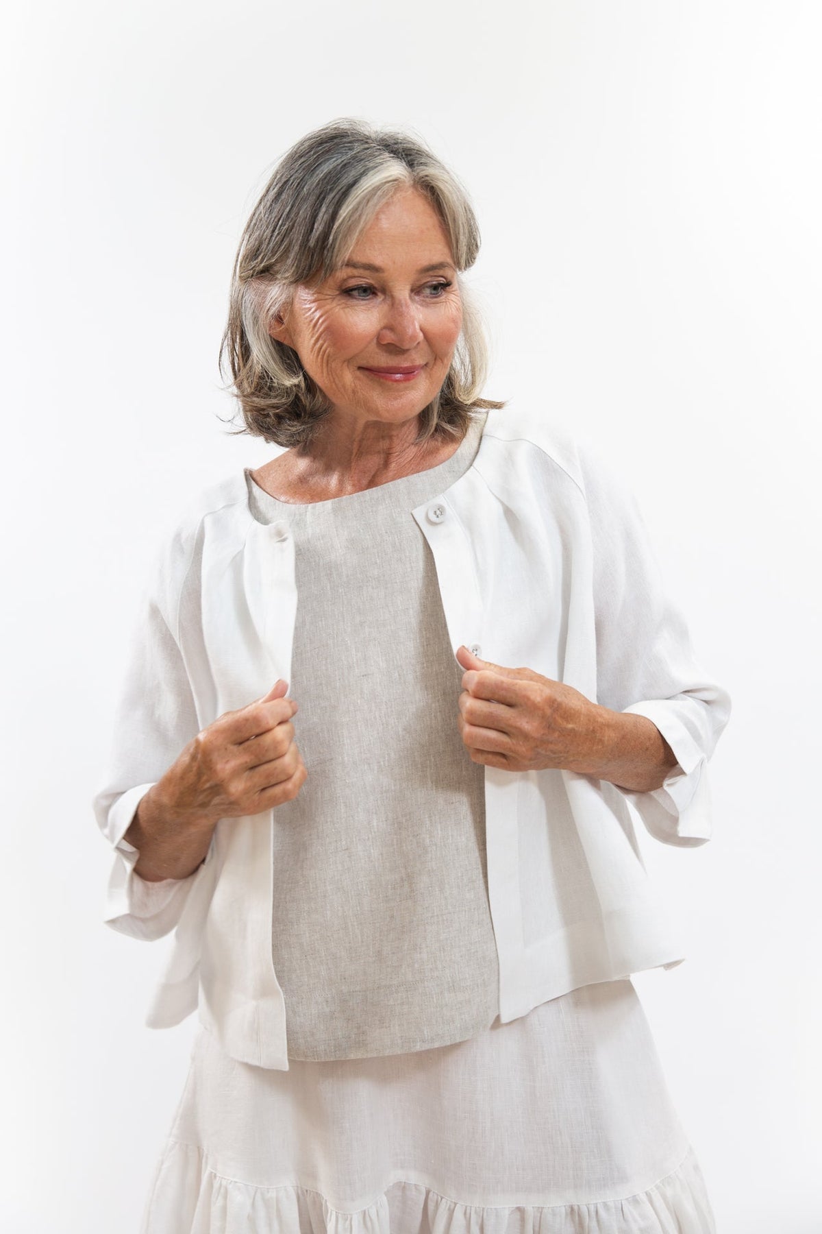 Eva’s Sunday - Cornelia Jacket - White