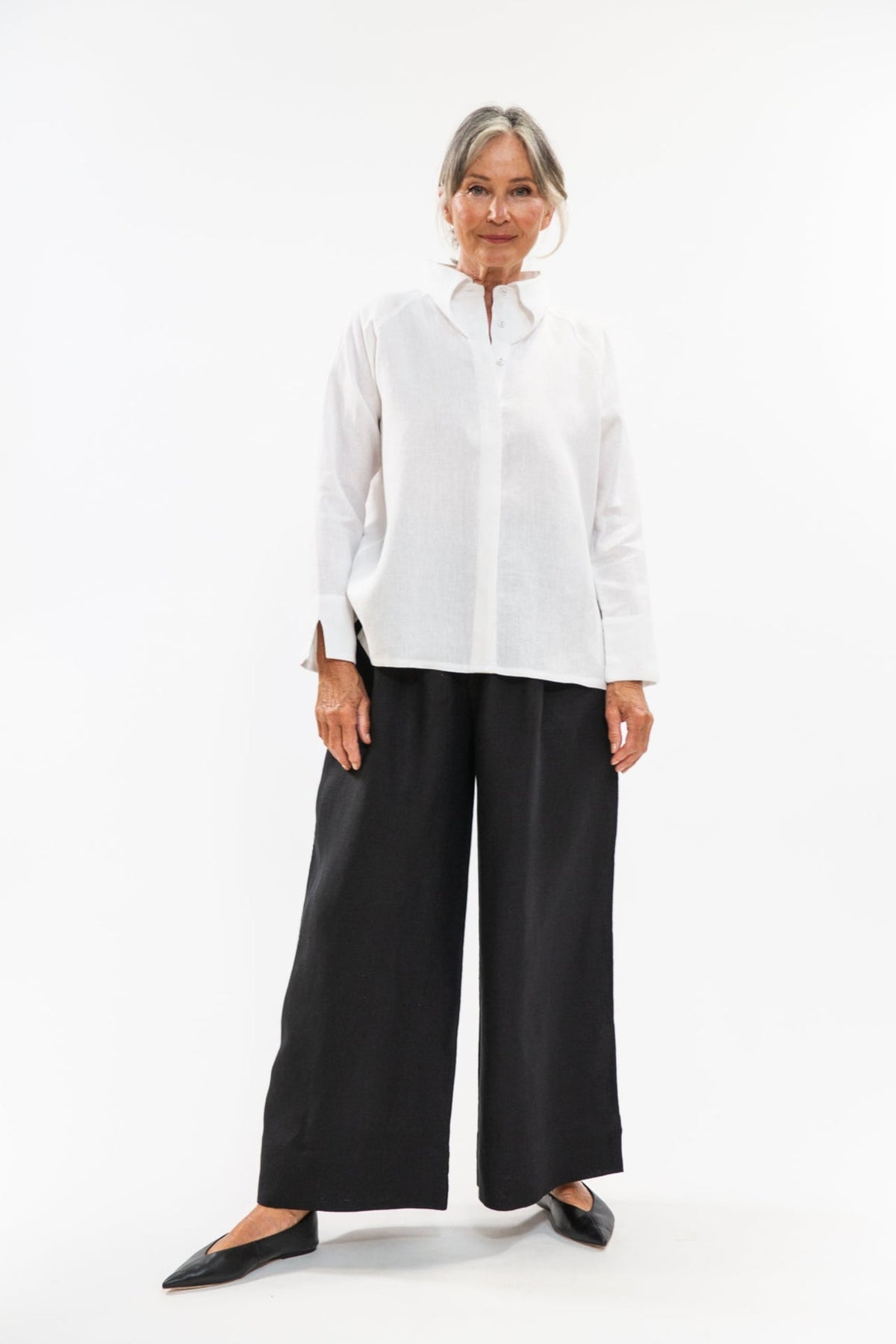 Eva’s Sunday - Clarke Shirt - White