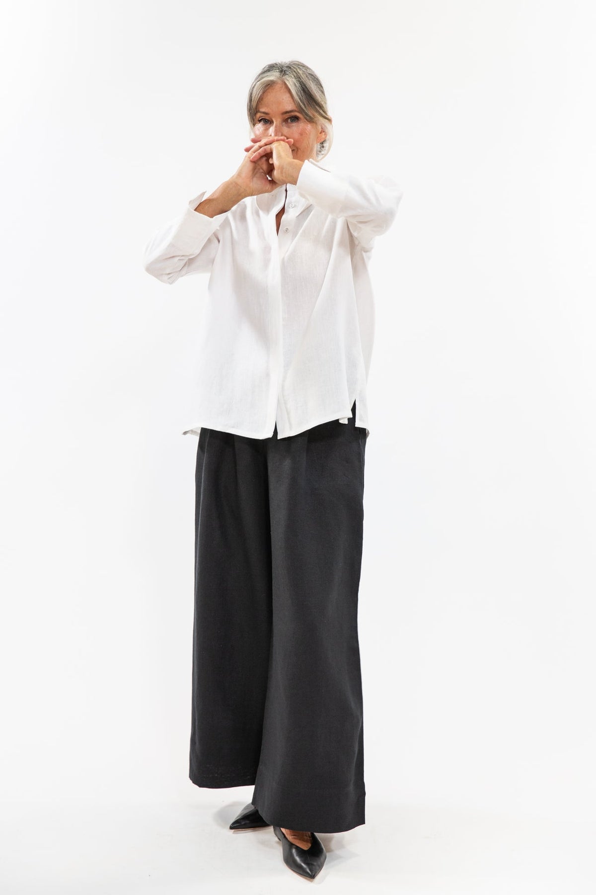 Eva’s Sunday - Clarke Shirt - White