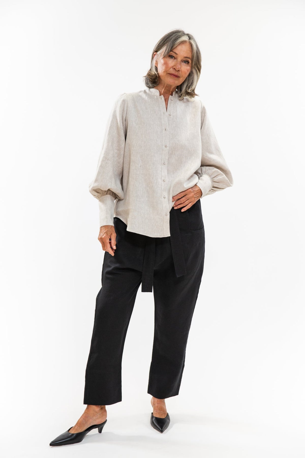 Eva’s Sunday - Babette Shirt - Neutral