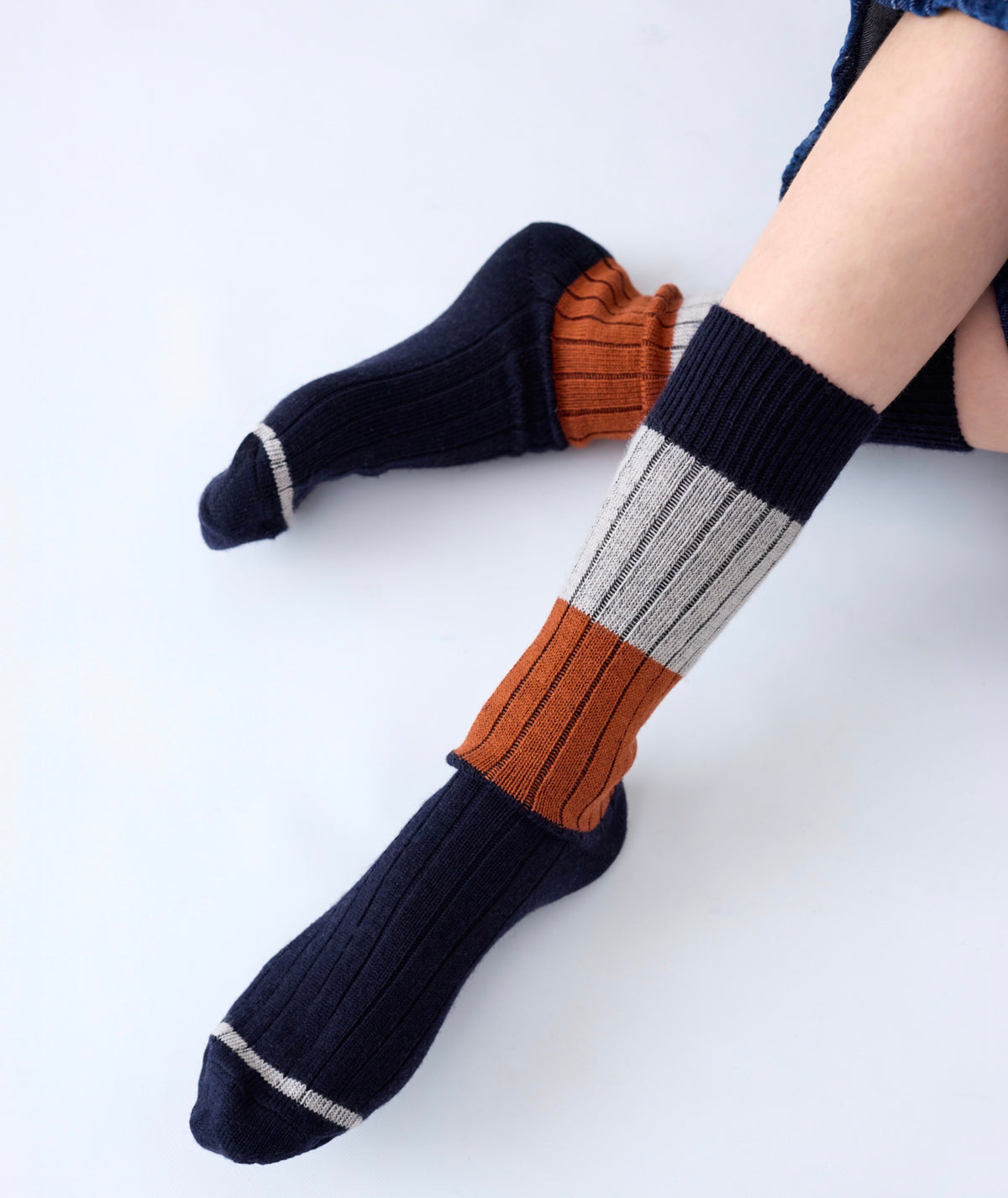 Tightology - Chunky Rib Merino Wool Socks