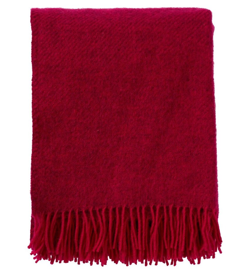 Klippan 'Gotland' 100% Wool Blanket - Various Colours