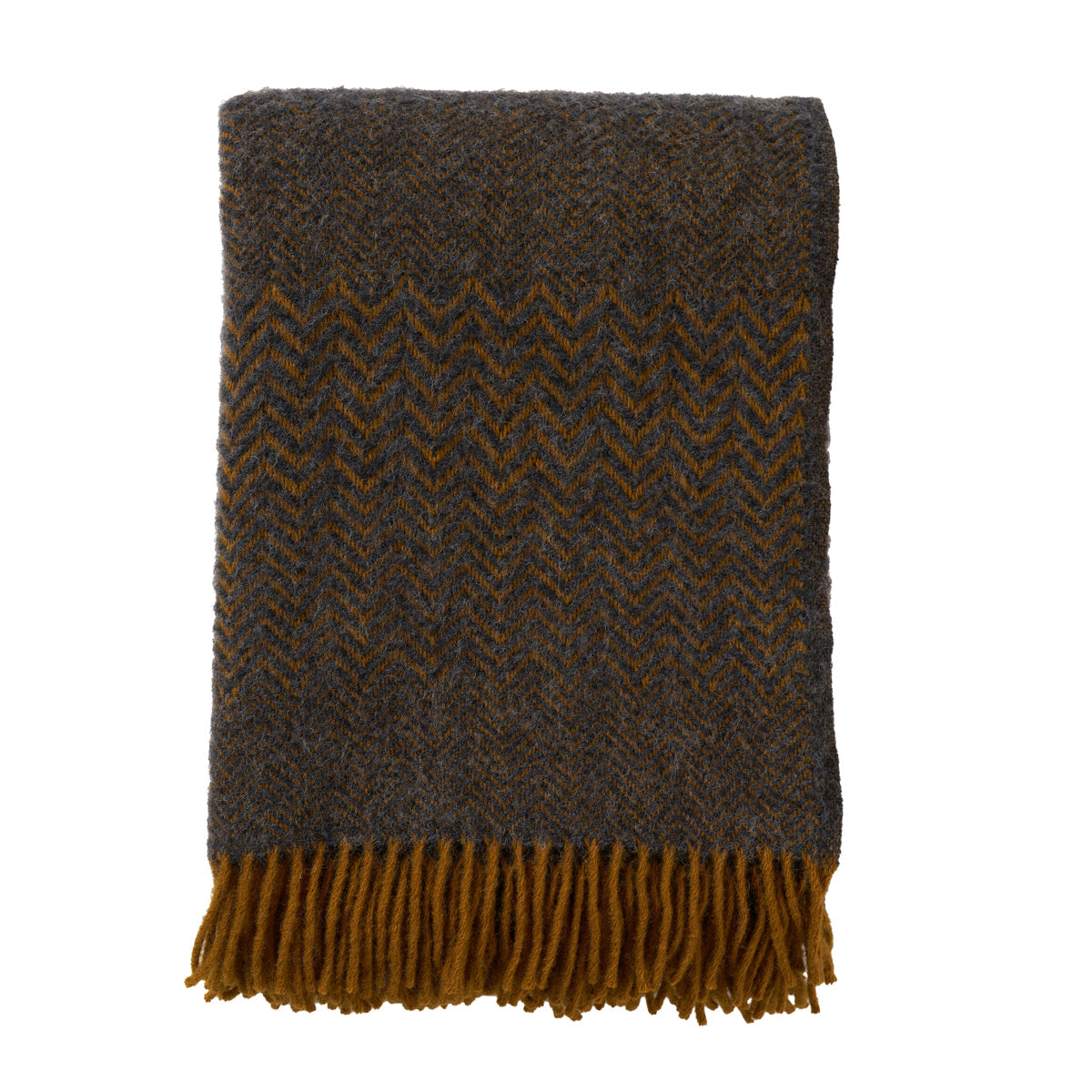 Klippan - ‘Zigzag’ Wool Blanket - Various Colours