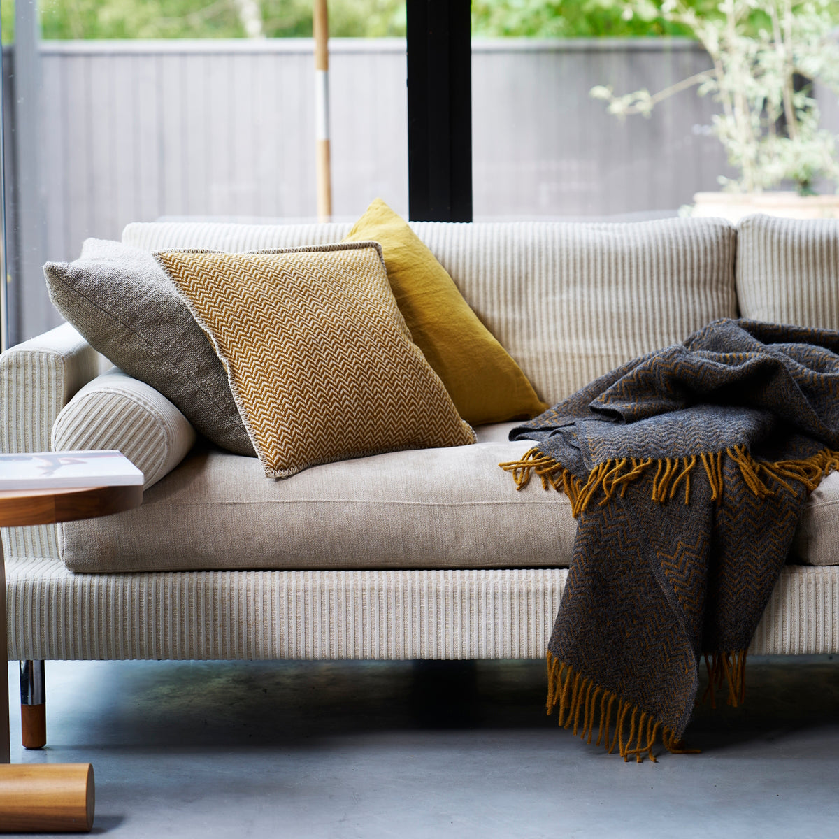 Klippan - ‘Zigzag’ Wool Blanket - Various Colours