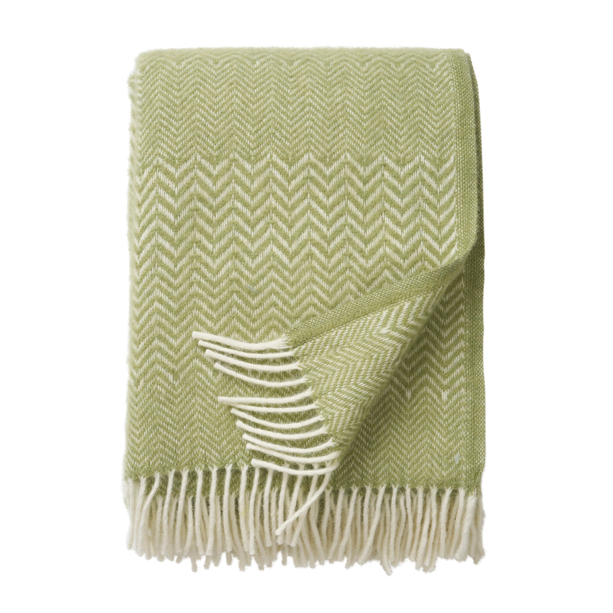 Klippan - ‘Zigzag’ Wool Blanket - Various Colours