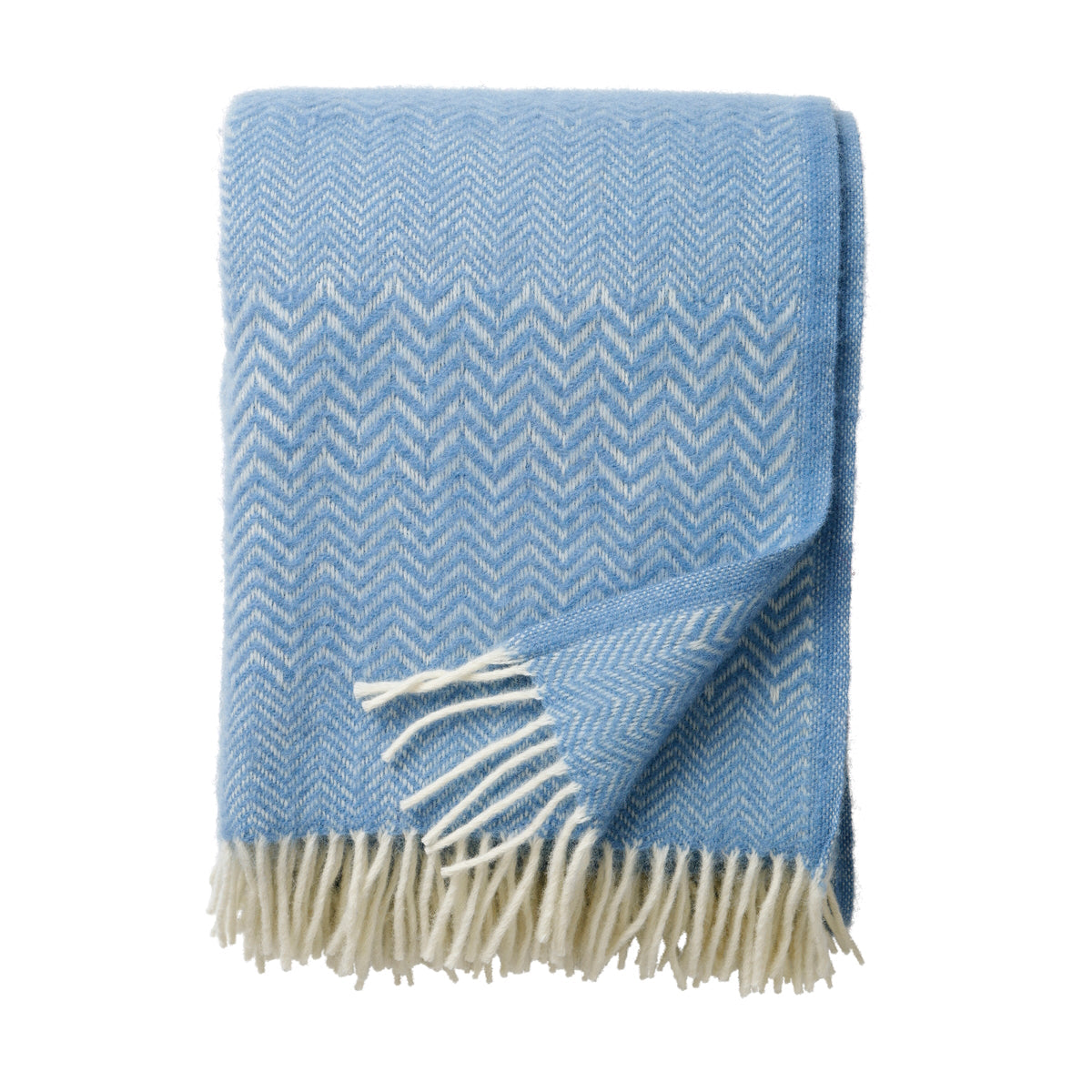 Klippan - ‘Zigzag’ Wool Blanket - Various Colours