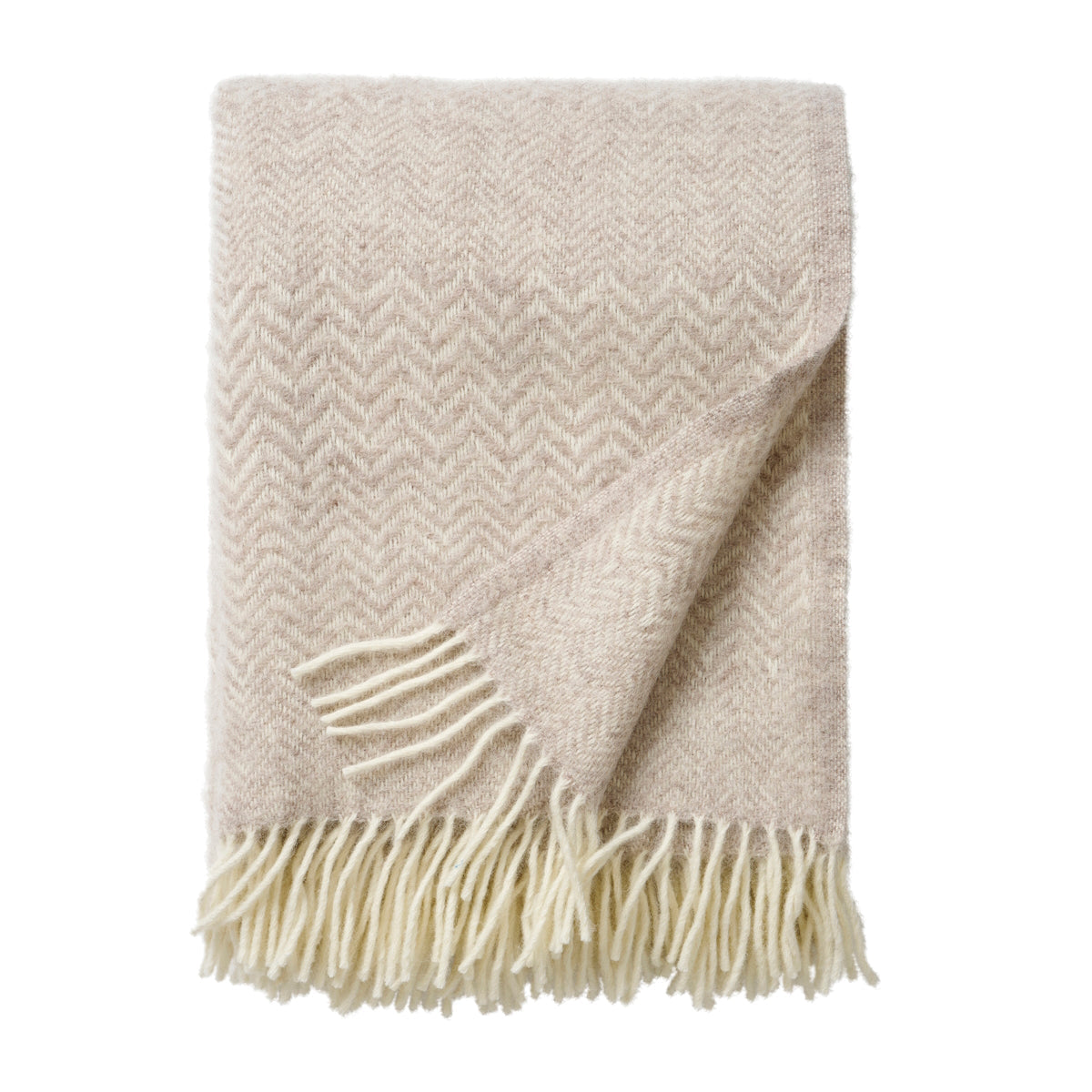 Klippan - ‘Zigzag’ Wool Blanket - Various Colours
