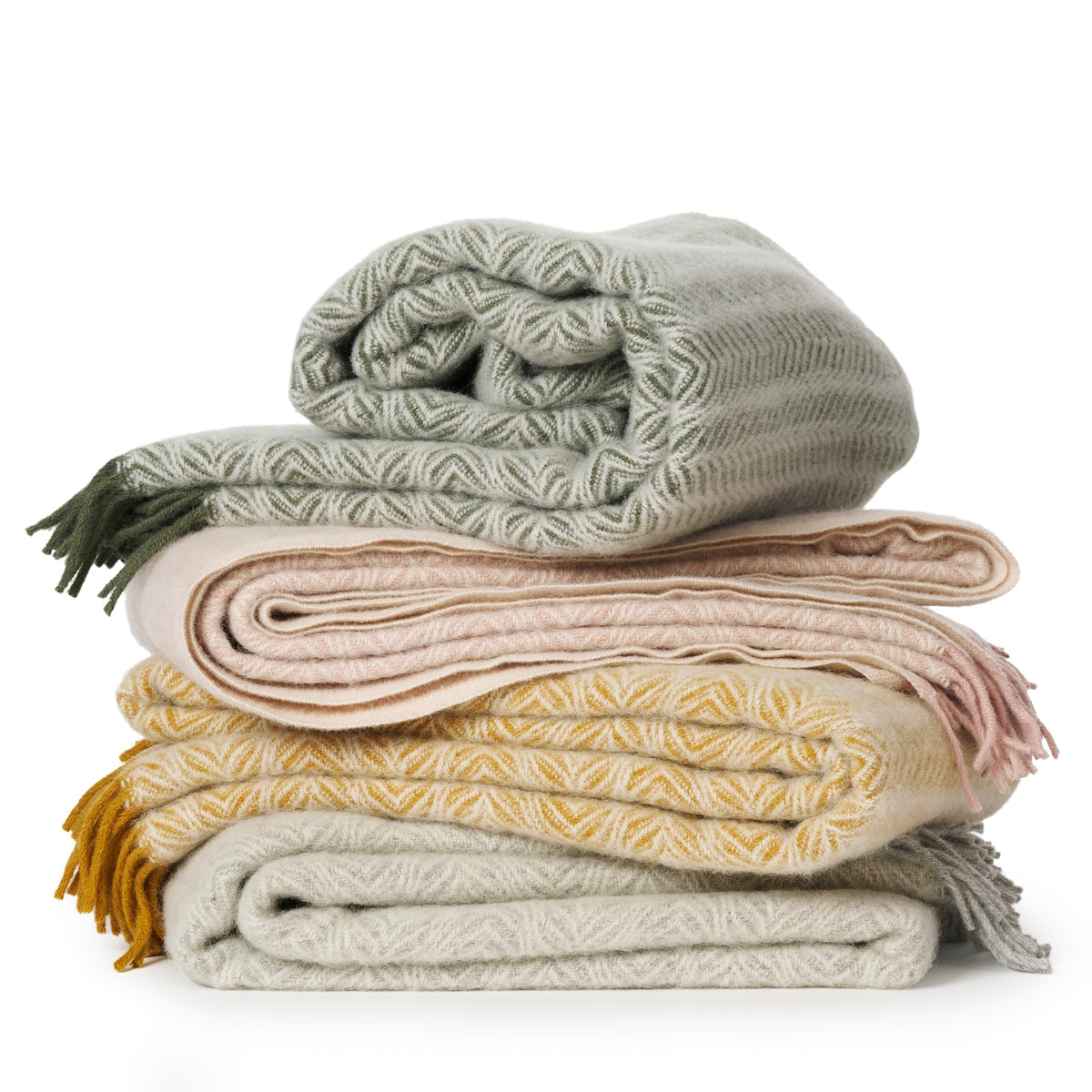 Klippan - ‘Alm’ Wool Blanket - Various Colours