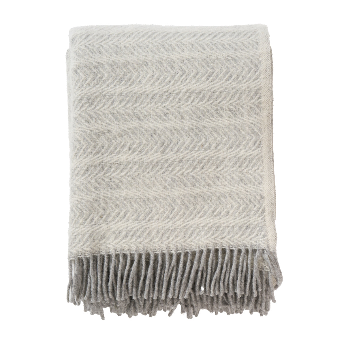 Klippan - Alm - Wool Blanket - Ash