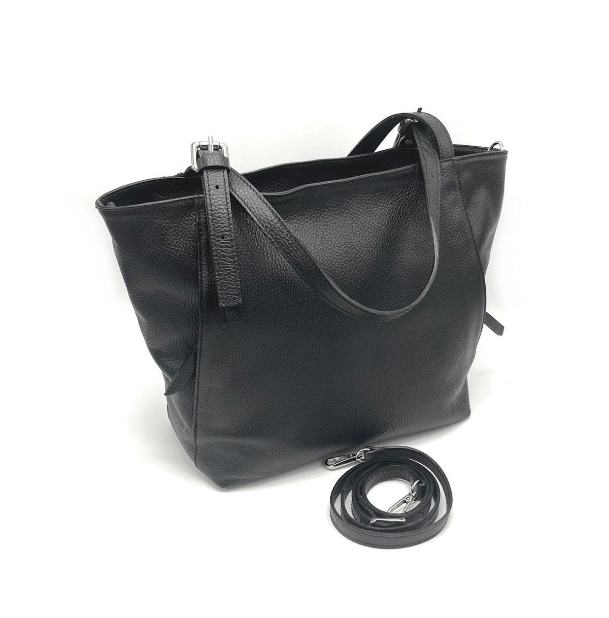 Genuine Leather Handbag Medium Size Made in Italy - Various Colours