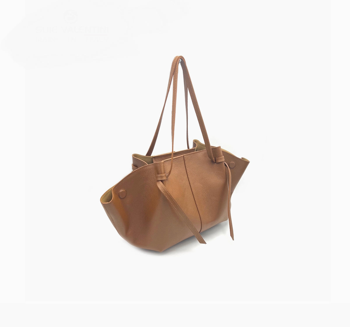 Genuine Leather Handbag Large Size Made in Italy - Various Colours