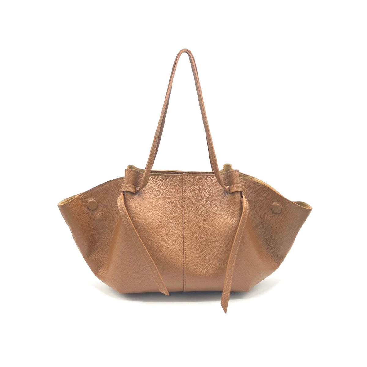 Genuine Leather Handbag Large Size Made in Italy - Various Colours