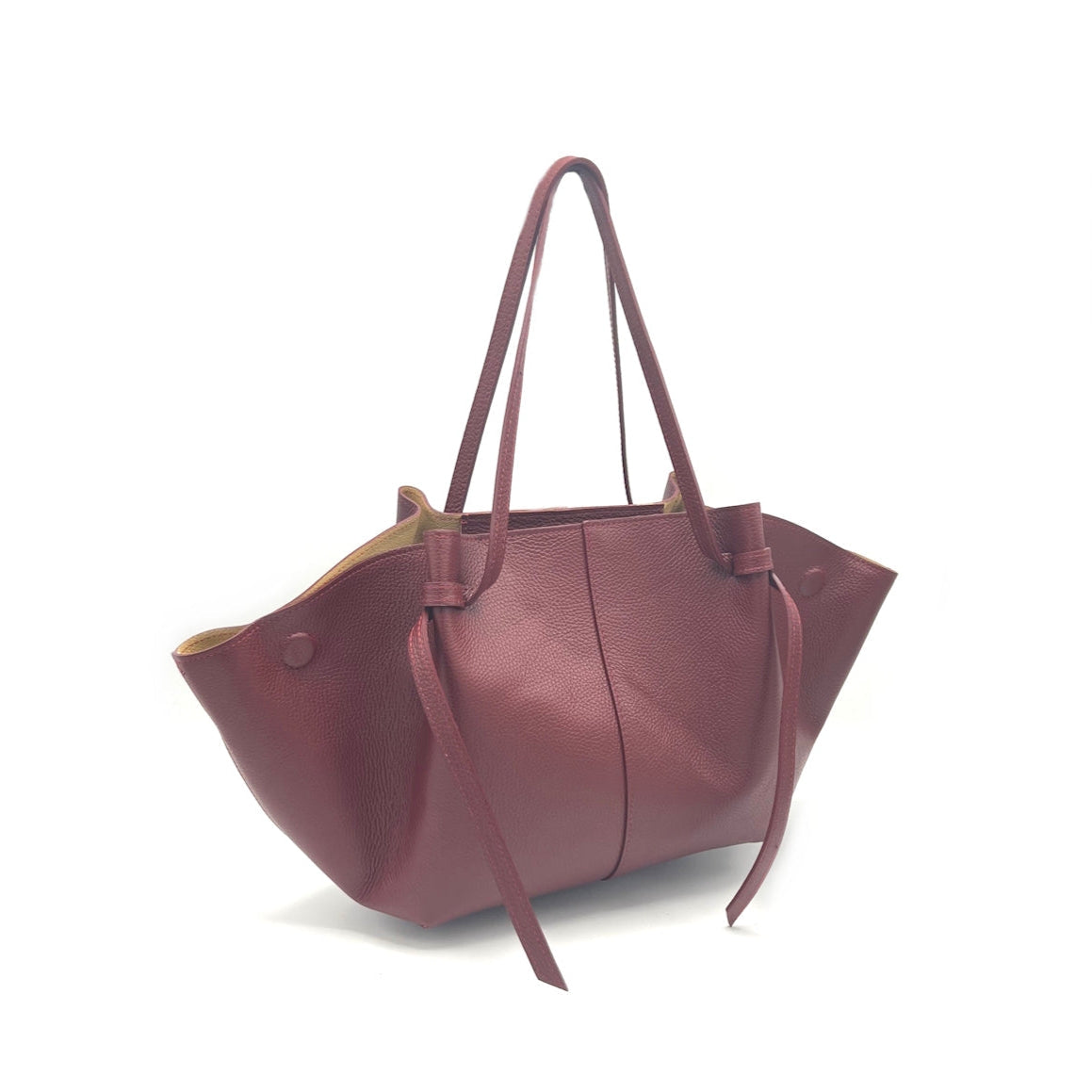 Genuine Leather Handbag Large Size Made in Italy - Various Colours
