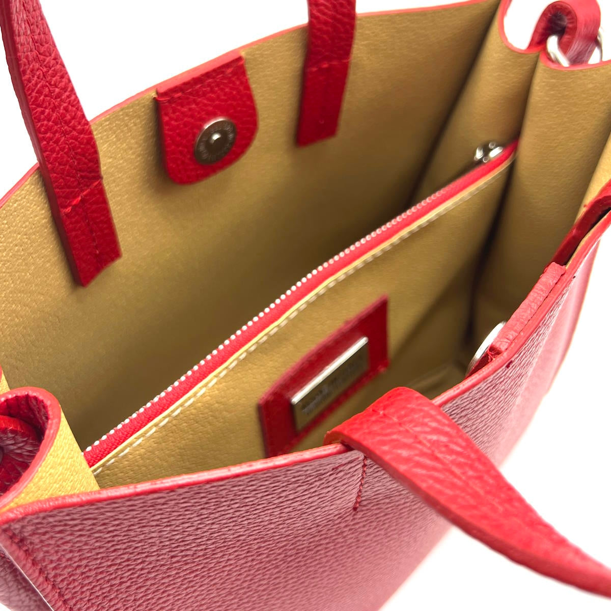 Genuine Leather Handbag Medium Size Made in Italy - Various Colours