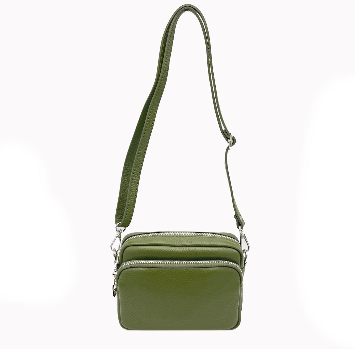 Genuine Leather Handbag/Crossbody Bag Small size Made in Italy - Various Colours