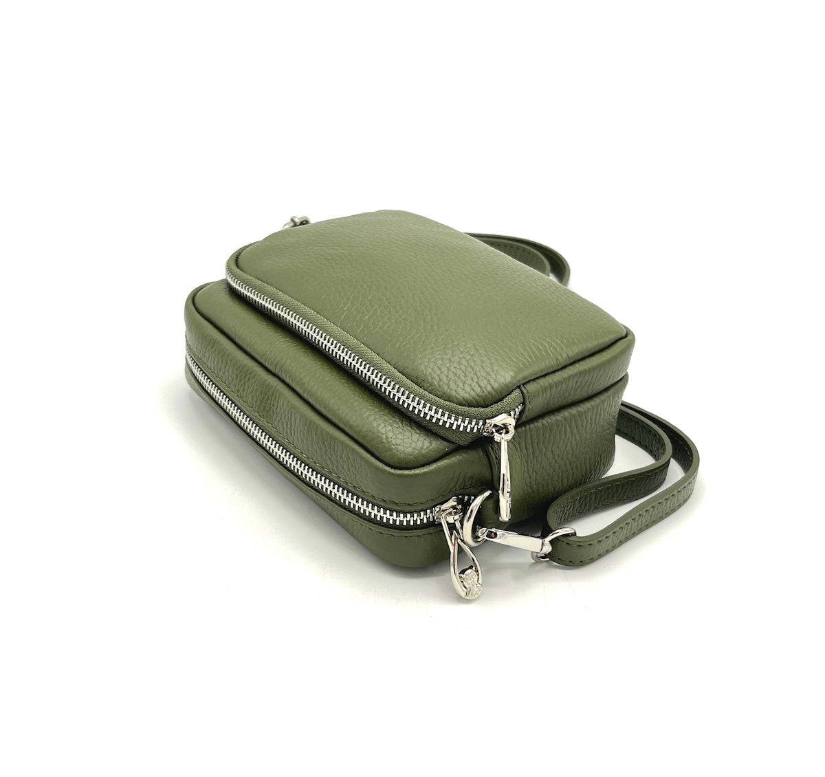 Genuine Leather Handbag/Crossbody Bag Small size Made in Italy - Various Colours