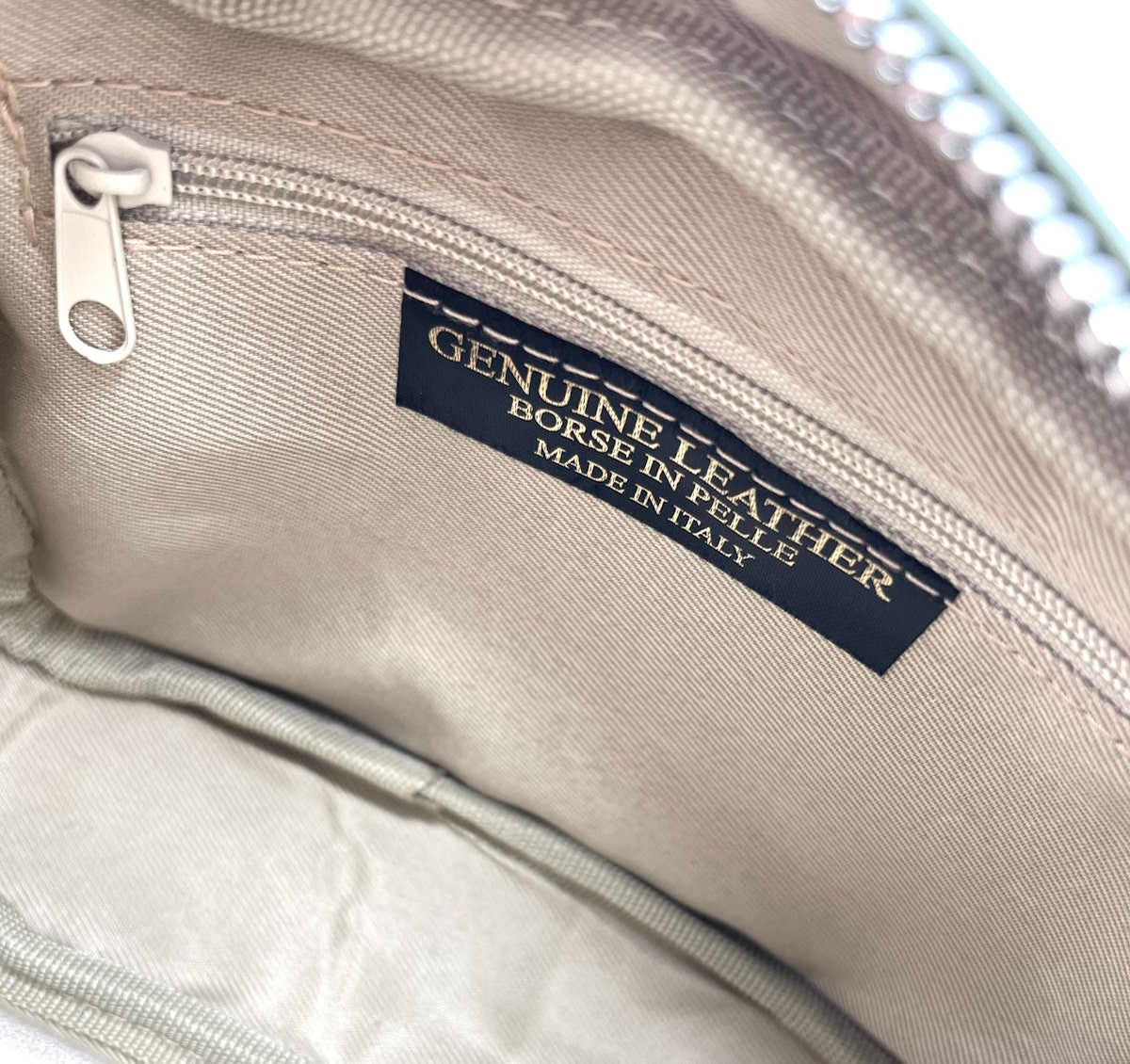 Genuine Leather Handbag/Crossbody Bag Small size Made in Italy - Various Colours