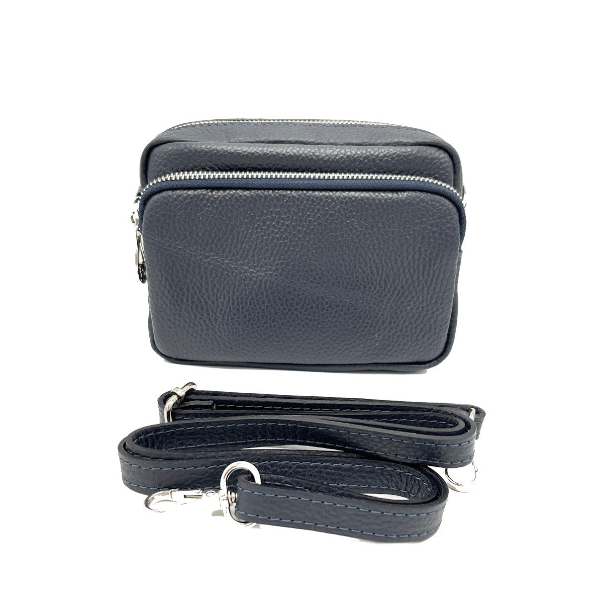 Genuine Leather Handbag/Crossbody Bag Small size Made in Italy - Various Colours