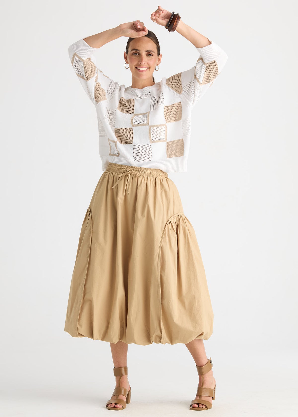 Zaket & Plover Balloon Skirt - Peanut Butter