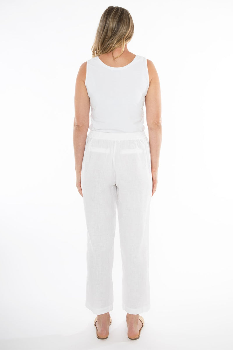 JUMP Clothing 7/8 Linen Pants - Various Colours