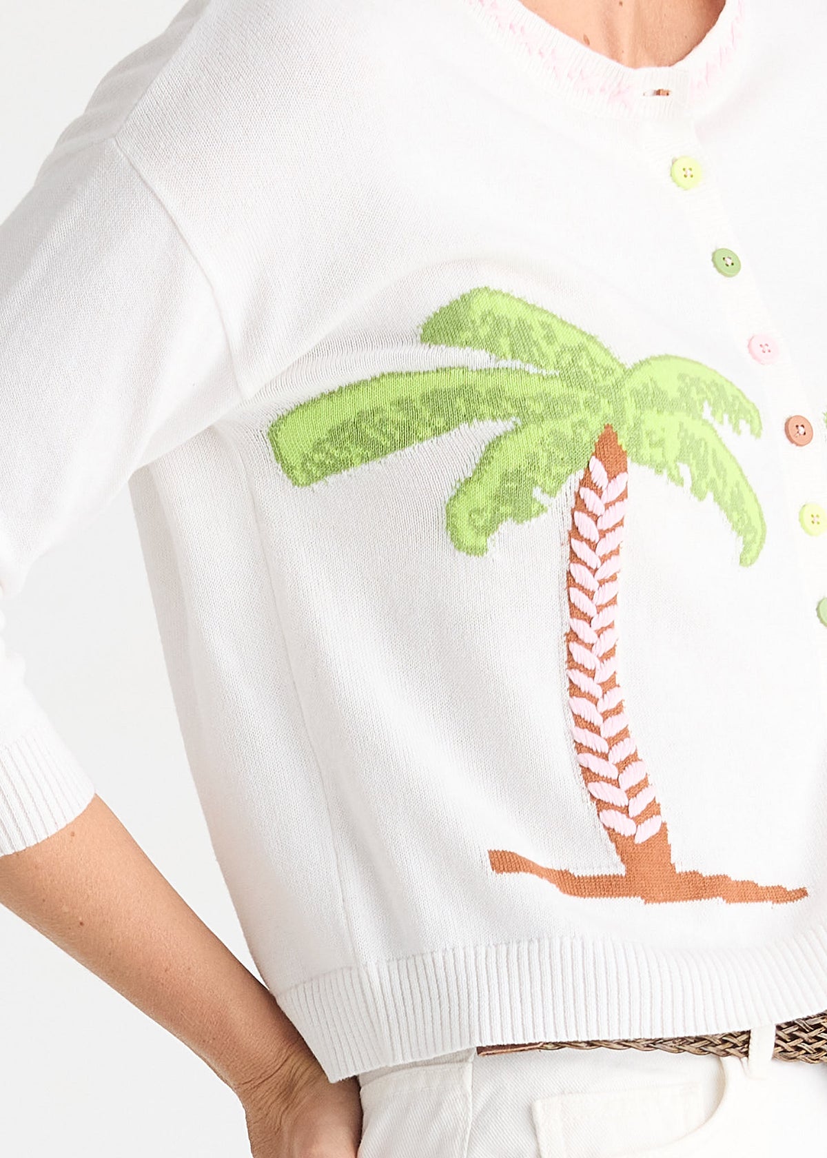 Zaket & Plover - Island - Cardi - White