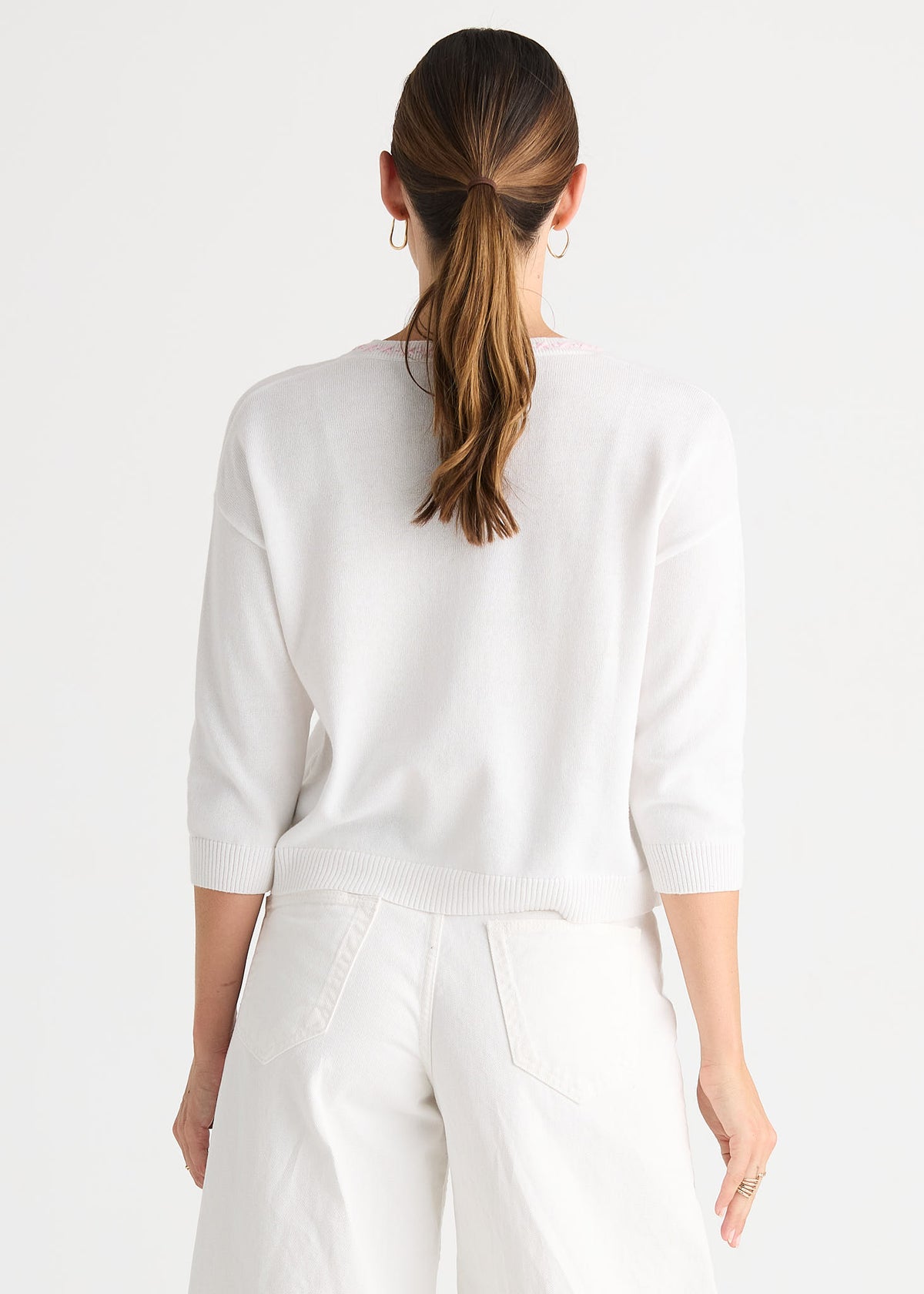 Zaket & Plover - Island - Cardi - White