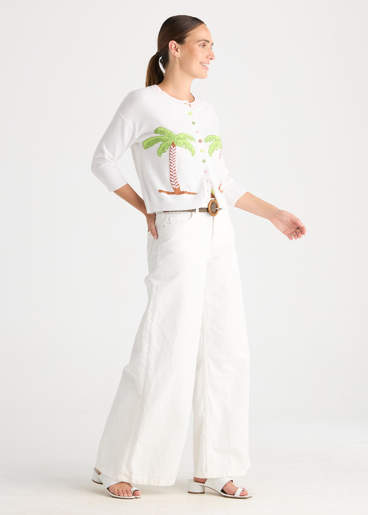 Zaket & Plover - Island - Cardi - White