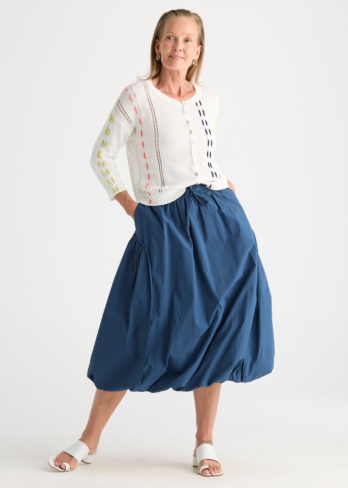Zaket & Plover Balloon Skirt - Ocean
