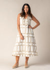 Imagine Fashion ‘Agnitha’ Linen Dress - Cream