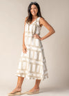 Imagine Fashion ‘Agnitha’ Linen Dress - Cream