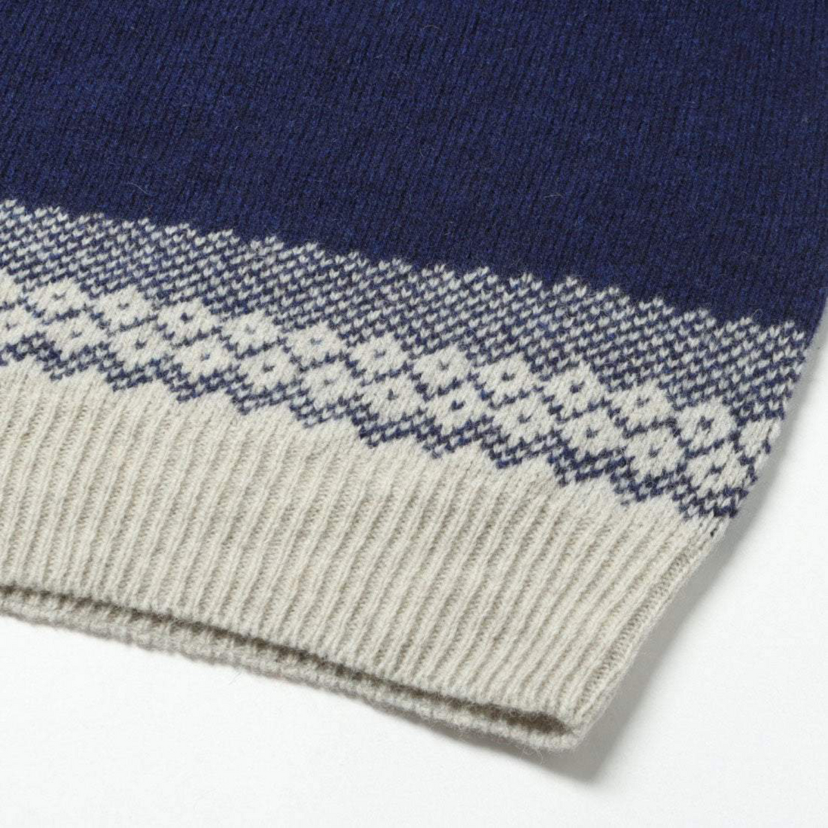 Harley of Scotland - Fair Isle Jumper - Nightsky 25