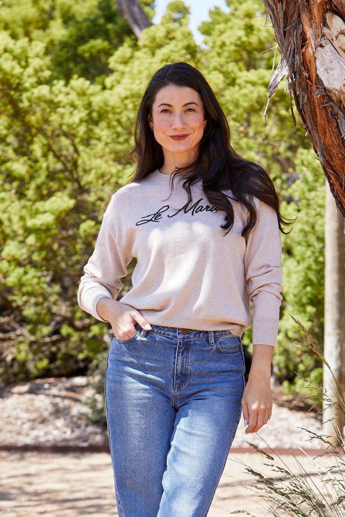 Jump Clothing Le Marais Pullover - Barley Black