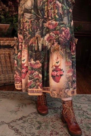 Market Of Stars - Atelier Skirt  - Courage Dear Heart / Floral