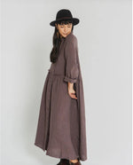 Montaigne 'Chaton' Buttonfront Linen Coat Shirt Dress - One Size Fits 8-18 - Various Colours