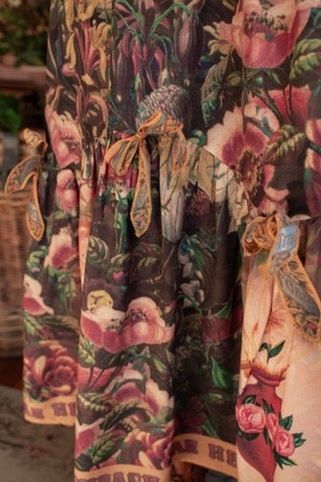 Market Of Stars - Atelier Skirt  - Courage Dear Heart / Floral