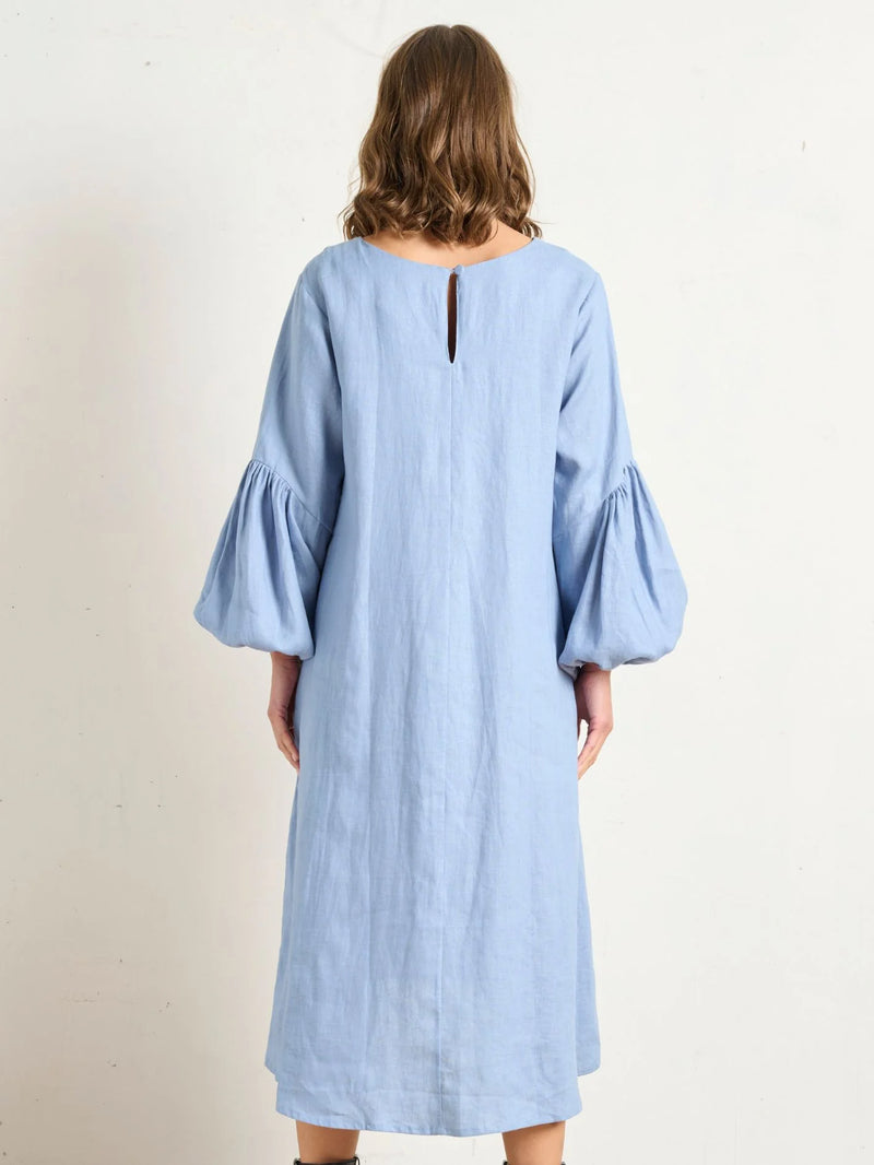 State Of Embrace ‘Falling Bell’ Dress - Allure Blue