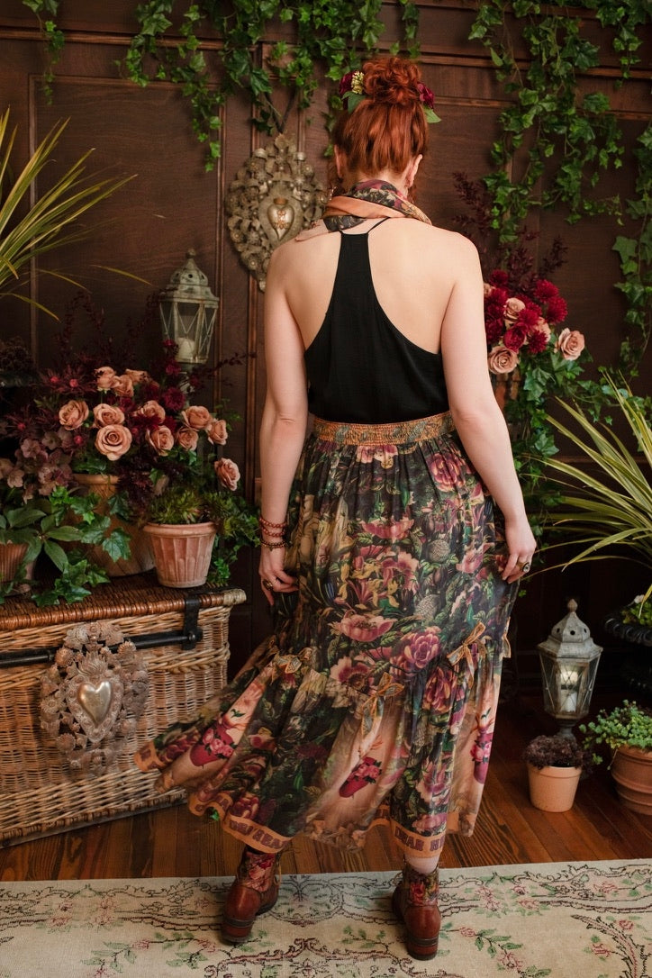 Market Of Stars - Atelier Skirt  - Courage Dear Heart / Floral