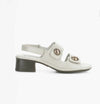 Fly London ‘Elba’ Leather Shoes - Silver Grey