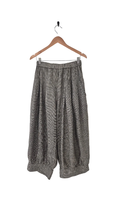 Montaigne -  Desi Pants in Fine Houndstooth French Linen - Various Colours