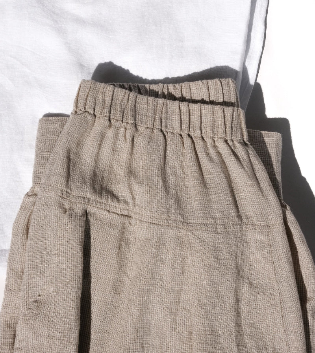 Montaigne -  Desi Pants in Fine Houndstooth French Linen - Various Colours