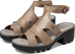 Fly London ‘Tawi’ Leather Strappy Sandal Shoes - Taupe