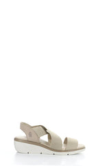 Fly London ‘Noli’ Slingback Wedge Sandal Shoes - Taupe