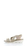 Fly London ‘Noli’ Slingback Wedge Sandal Shoes - Taupe