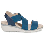 Fly London ‘Noli’ Slingback Wedge Sandal Shoes - Ocean